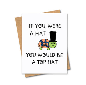 If You Were a Hat Card