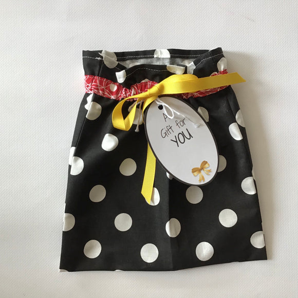 Reusable Fabric Gift Bags - Small